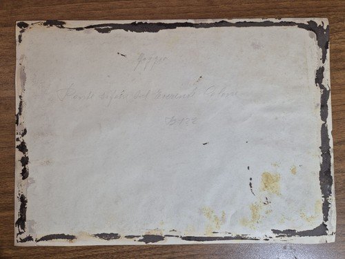 FOTOGRAFIA 29x41 cm ACQUEDOTTO PUGLIESE Foggia Torrente Celone Vintage originale