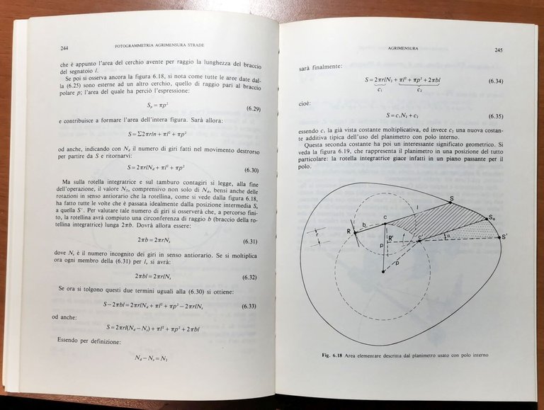 FOTOGRAMMETRIA AGRIMENSURA STRADE di Bezoari Monti Selvini 1984 Hoepli Libro