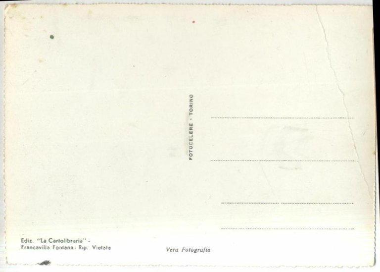 FRANCAVILLA FONTANA Castello Imperiale Sede del Comune Cartolina Vintage d'epoca
