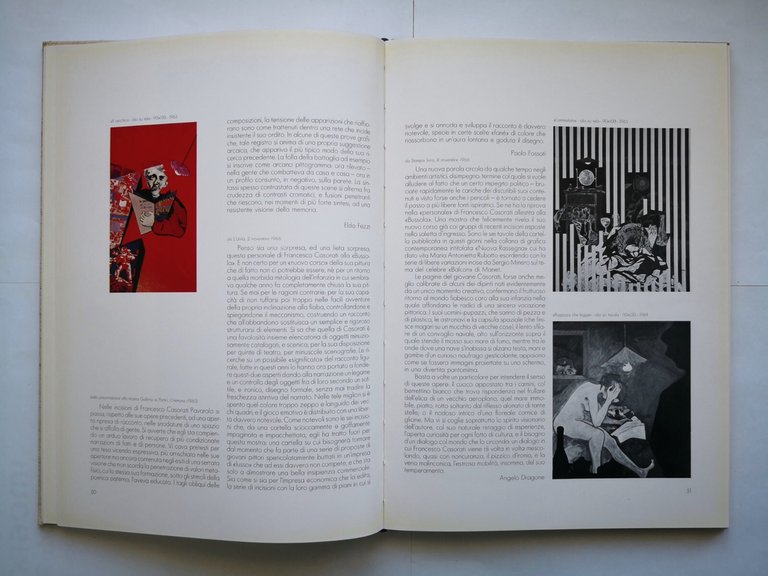 FRANCESCO CASORATI 1979 Edizioni Grafis Libro Monografia dedica autografa pittor