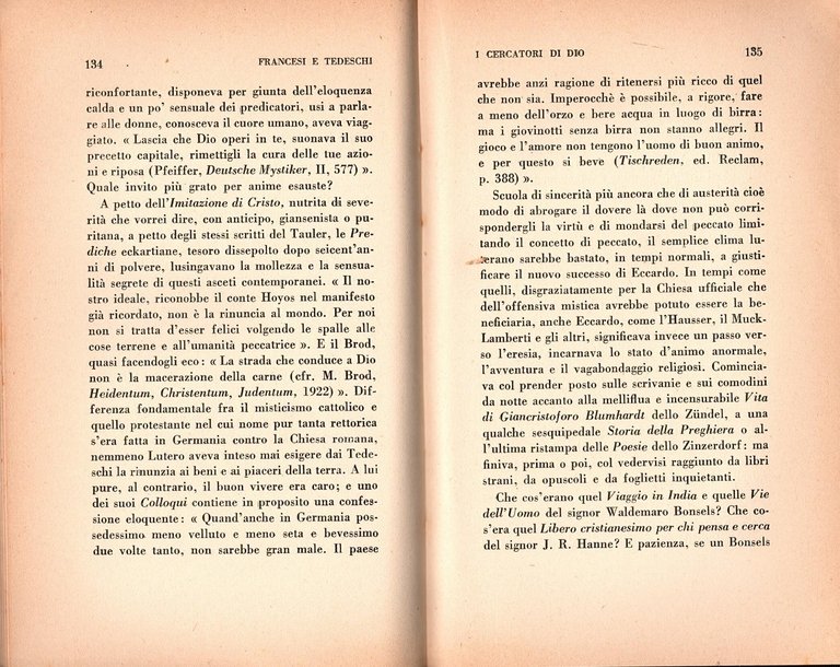 FRANCESI E TEDESCHI di Concetto Pettinato 1938 Bompiani Libro