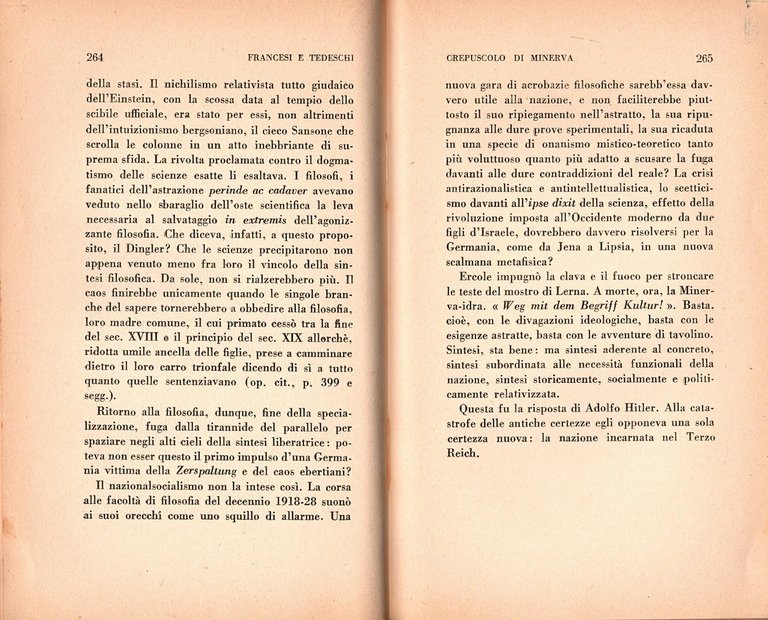 FRANCESI E TEDESCHI di Concetto Pettinato 1938 Bompiani Libro