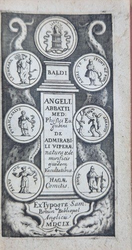 FRANCISCI REDI OPUSCULORUM + EXPERIMENTA + DE ADMIRABILI VIPERA 1685 …