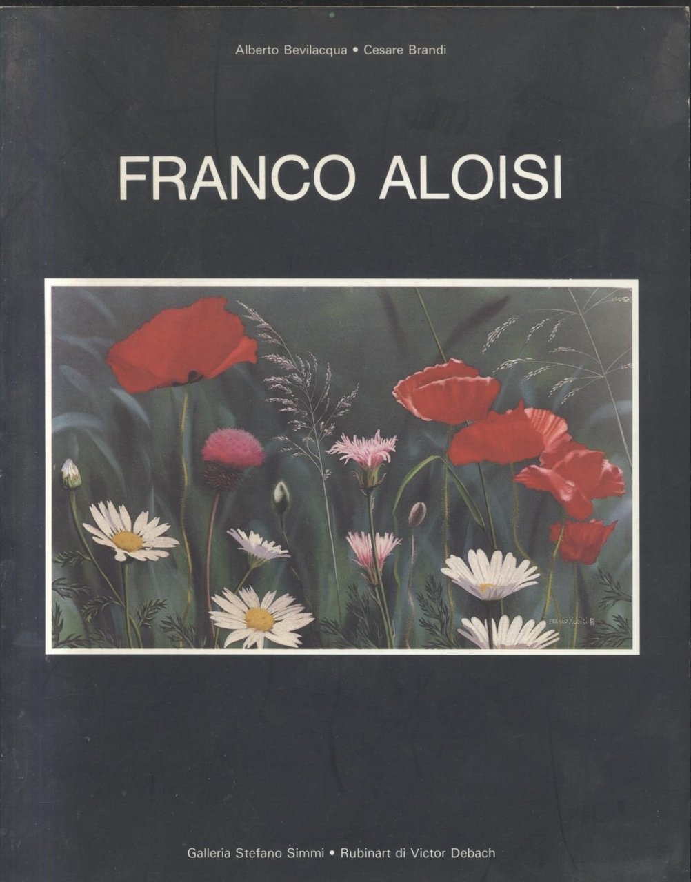 FRANCO ALOISI di Alberto Bevilacqua e Cesare Brandi libro catalogo …