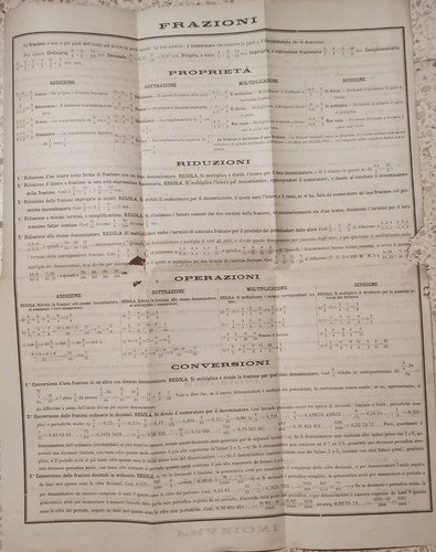 FRAZIONI E QUADRATI sintesi ragionata del discepolo 1878 Libro sconosciuto …