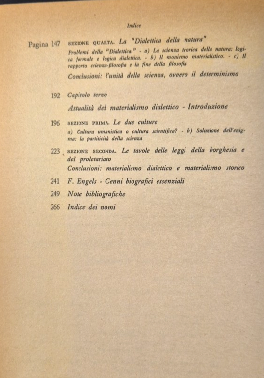 FRIEDRICH ENGELS E IL MATERIALISMO DIALETTICO di Eleonora Fiorani 1971 …