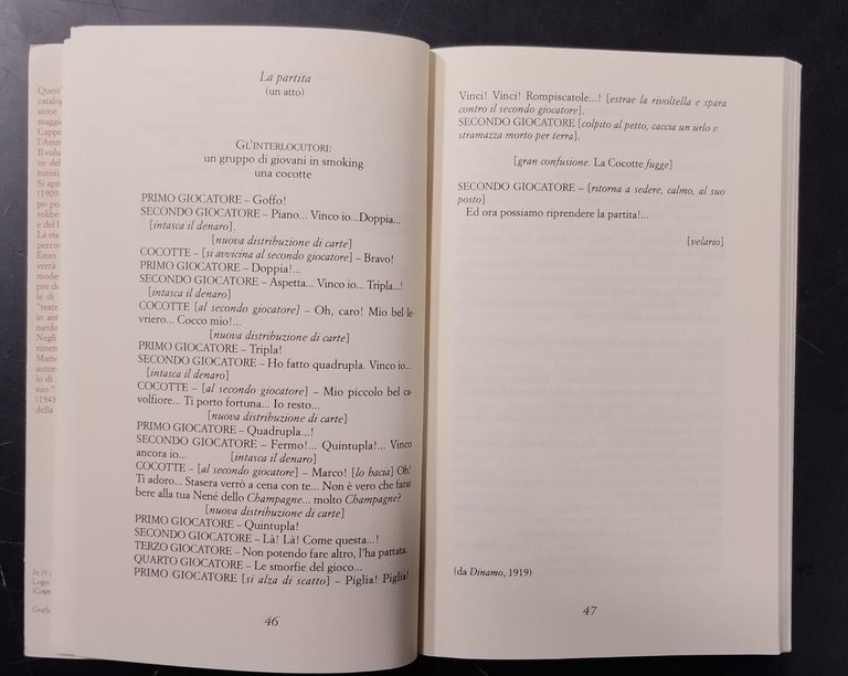 FUTURISMO CALABRESE di Vittorio Cappelli 1997 Rubbettino Libro poesie tavole