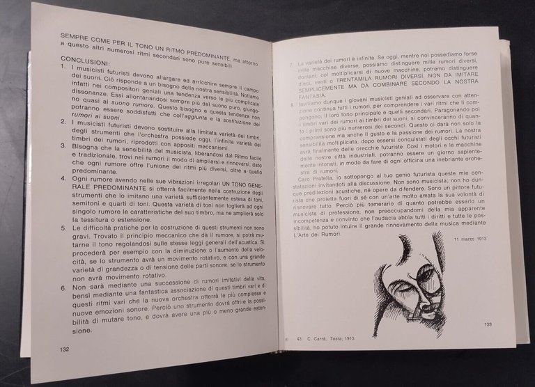 FUTURISMO di Umbro Apollonio 1970 Mazzotta Libro arte fascismo
