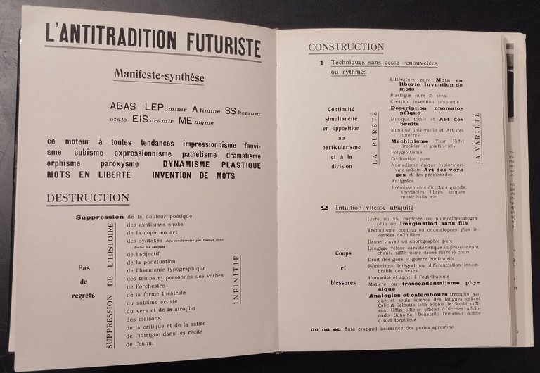 FUTURISMO di Umbro Apollonio 1970 Mazzotta Libro arte fascismo