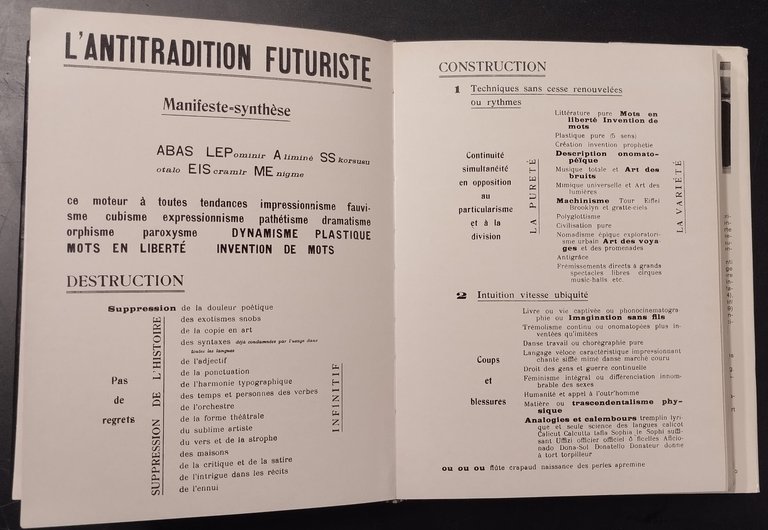 FUTURISMO di Umbro Apollonio 1970 Mazzotta Libro arte fascismo