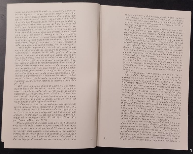 FUTURISTI NELLE MARCHE di Anna Caterina Toni 1982 De Luca …