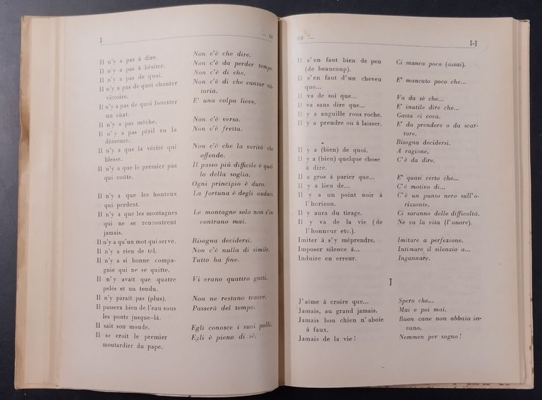 GALLICISMI E PROVERBI traduzione fronte di Ruggiero 1949 Pironti Libro …