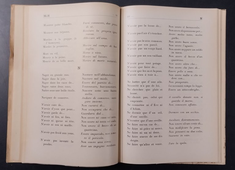GALLICISMI E PROVERBI traduzione fronte di Ruggiero 1949 Pironti Libro …