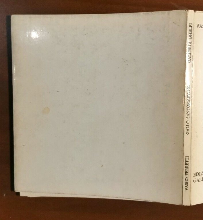 GALLO SANTOMARTINO di Vasco Ferretti 1975 edizioni d'arte galleria Ghelfi …