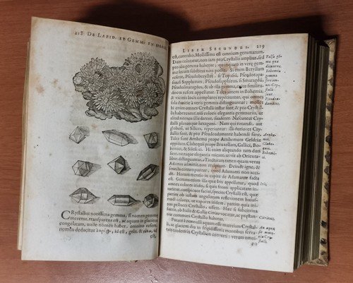 GEMMARUM ET LAPIDUM HISTORIA di Anselmus Boetius De Boot 1647 …