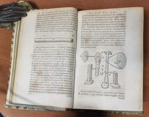 GEMMARUM ET LAPIDUM HISTORIA di Anselmus Boetius De Boot 1647 …