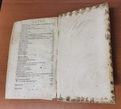 GEMMARUM ET LAPIDUM HISTORIA di Anselmus Boetius De Boot 1647 …