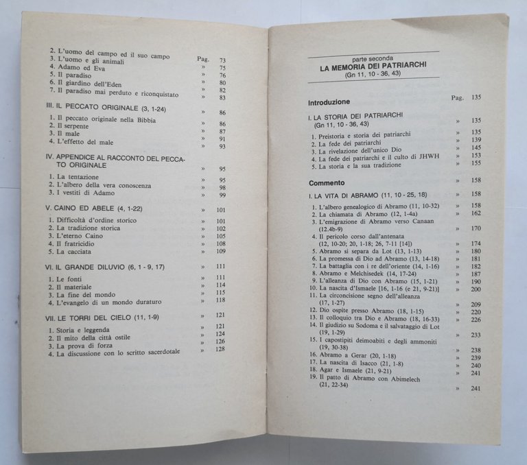 GENESI di Diego Arenhoevel 1987 Cittadella libro storia memoria patriarch …