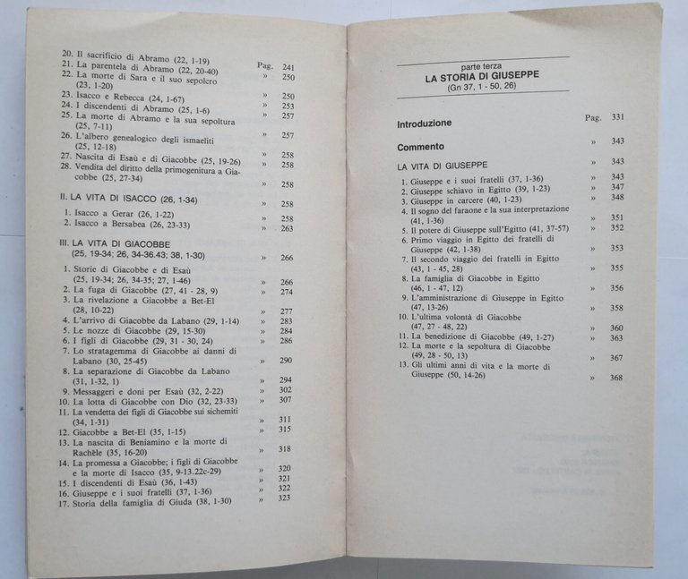 GENESI di Diego Arenhoevel 1987 Cittadella libro storia memoria patriarch …