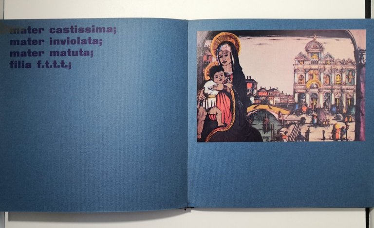 GENNARO IL MADONNARO 1974 Panerogynin Picinni Libro arte