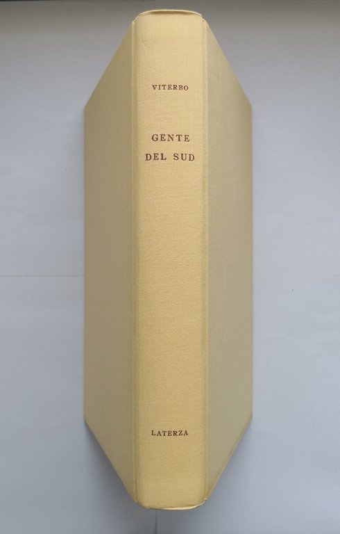 GENTE DEL SUD di Michele Viterbo Peucezio 1959 Laterza libro …