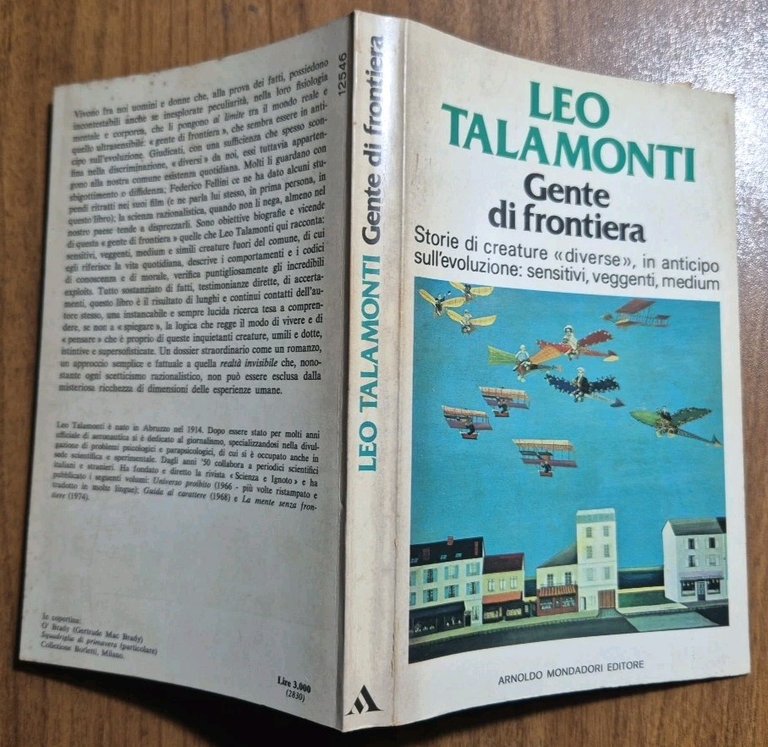 GENTE DI FRONTIERA Leo Talamonti 1975 Mondadori libro storia creature …