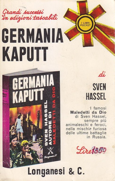 GERMANIA KAPUTT di Sven Hassel 1967 Longanesi battaglie Russia libro … | Immagine Gallery 1