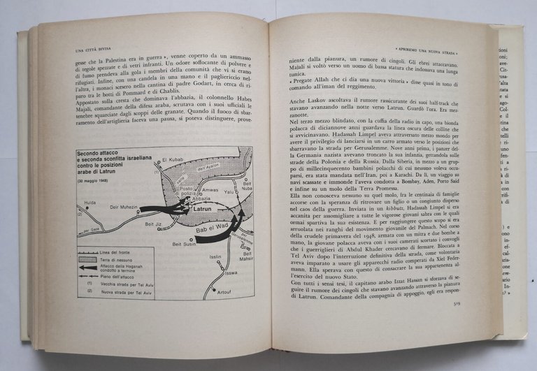 GERUSALEMME di Dominique Lapierre Larry Collins 1972 Mondadori Libro ebrei …