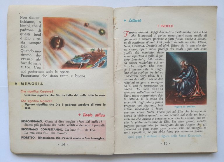 GESÙ INSEGNA di Carlo Casati Classe terza 1955 Libro scolastico …