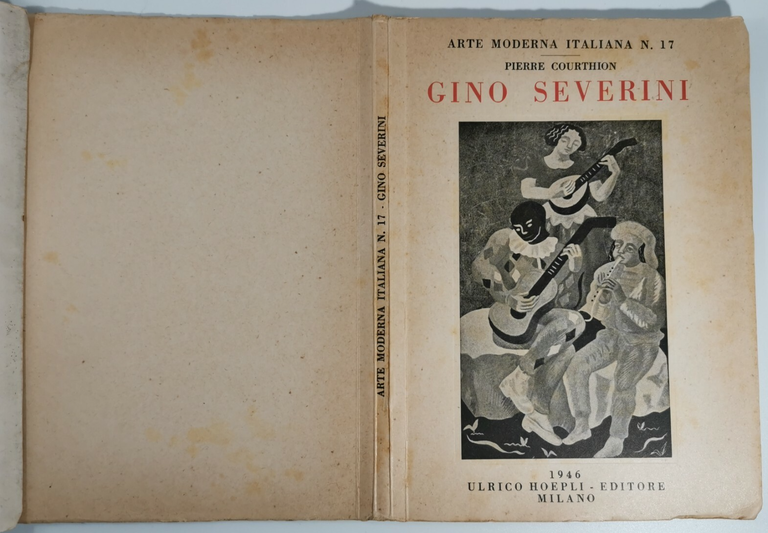 GINO SEVERINI di Pierre Courthion 1946 Hoepli Editore Arte Moderna …