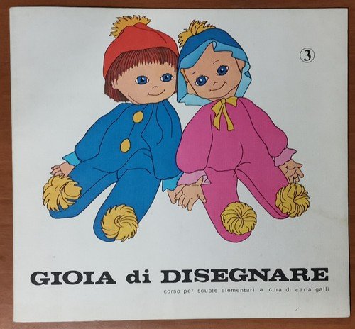 GIOIA DI DISEGNARE corso per scuole 3° elementari 1980 Aristea …