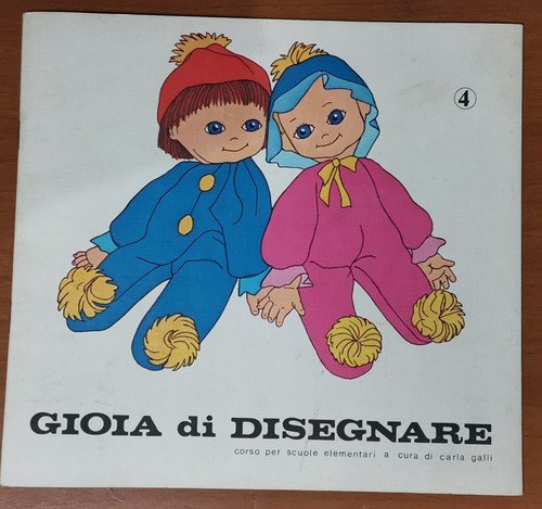 GIOIA DI DISEGNARE corso per scuole 4° elementari 1980 Aristea …
