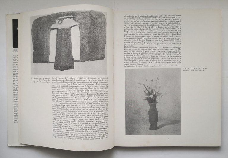GIORGIO MORANDI di Guido Giuffrè 1970 Sansoni libro maestri novecento …