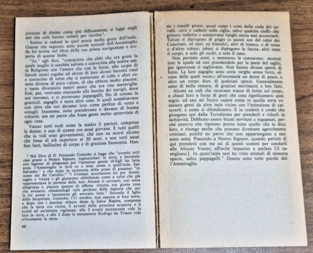 GIORNALE DI BORDO DI CRISTOFORO COLOMBO 1972 Oscar Mondadori Libro … | Immagine Gallery 2