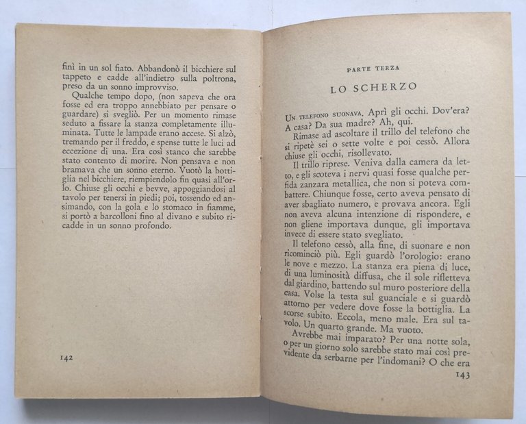 GIORNI PERDUTI romanzo di Charles Jackson 1946 Longanesi Libro