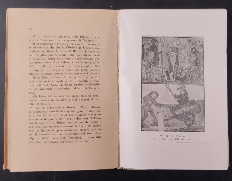 GIOVANNI HUSS IL VERIDICO di Benito Mussolini 1948 Edinac Libro …