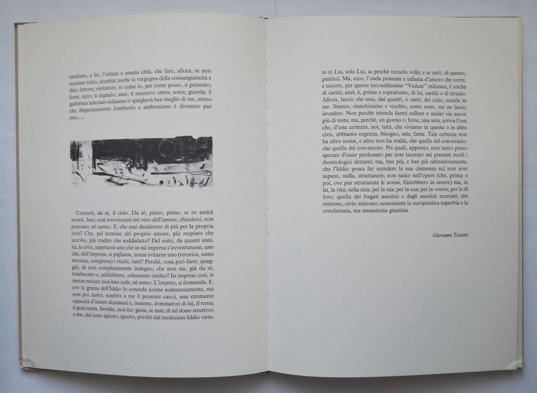 GIOVANNI TESTORI FRANGI MILANO 1988 Compagnia del Disegno Libro arte …