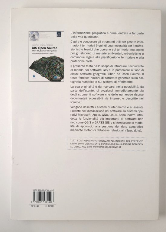 GIS OPEN SOURCE Grass Quantum SpatiaLite di Casagrande Cavallini 2012 …