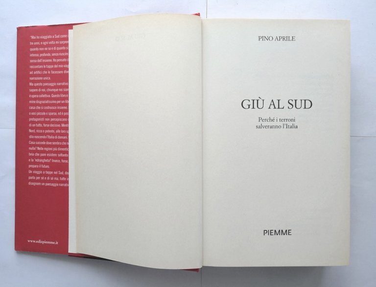 GIÙ AL SUD di Pino Aprile 2011 Piemme libro perchè …