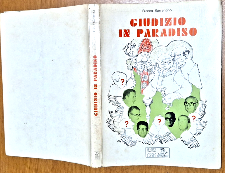 GIUDIZIO IN PARADISO di Franco Sorrentino 1983 Fratelli Laterza Libro …