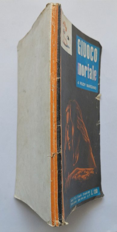 GIUOCO MORTALE di Rudy Marzano 1959 Edizioni Adriana Libro gialli …