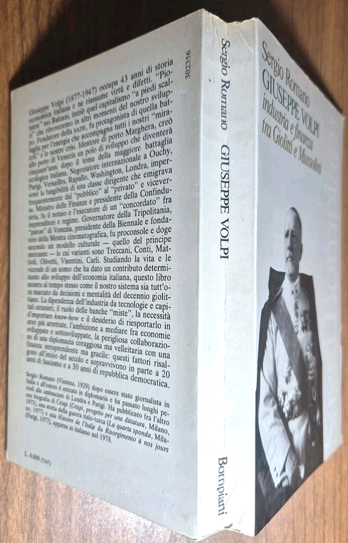 GIUSEPPE VOLPI INDUSTRIA FINANZA TRA GIOLITTI E MUSSOLINI di Sergio …
