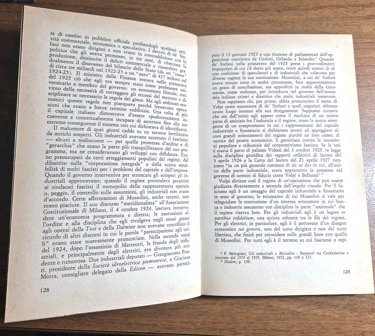 GIUSEPPE VOLPI INDUSTRIA FINANZA TRA GIOLITTI E MUSSOLINI di Sergio …