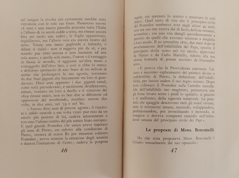 GLI ACCORDI DEL LATERANO di Benito Mussolini 1929 Del Littorio …