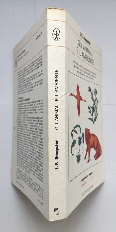 GLI ANIMALI E L'AMBIENTE di Dempster 1979 Newton Compton Libro …
