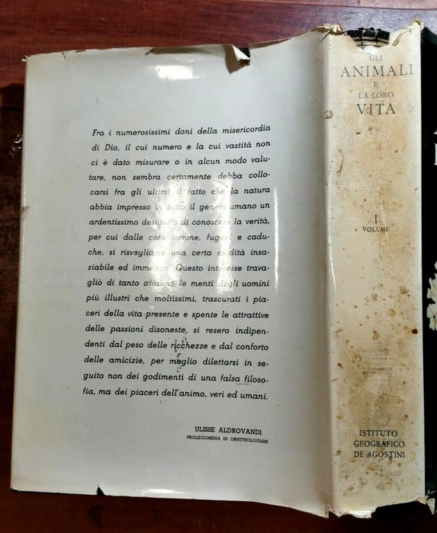 GLI ANIMALI E LA LORO VITA volume I di Leon …