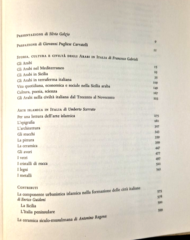 GLI ARABI IN ITALIA di Gabrieli e Scerrato 1979 Scheiwiller …