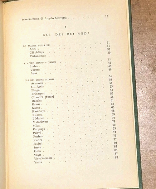 GLI DEI DELL'INDIA di Angelo Morretta 1966 Longanesi pantheon Indù …