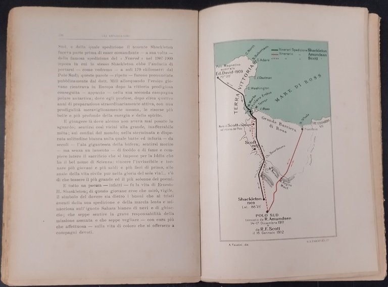 GLI ESPLORATORI di Arnaldo Faustini 1941 Paravia Libro illustrato viaggi