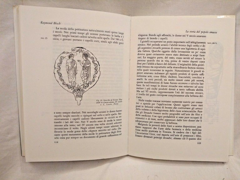 GLI ETRUSCHI di Raymond Bloch 1984 il saggiatore libro storia …